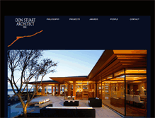Tablet Screenshot of donstuartarchitect.com